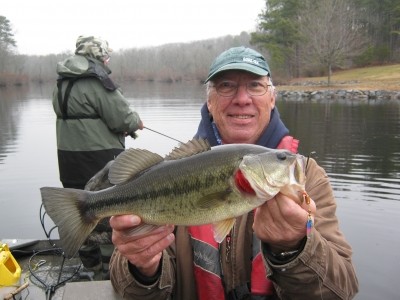 Photo of Bass Caught by Tim with Mepps Aglia & Dressed Aglia in Maryland