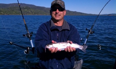 Photo of Trout Caught by Mick with Mepps Bantam Syclops in California