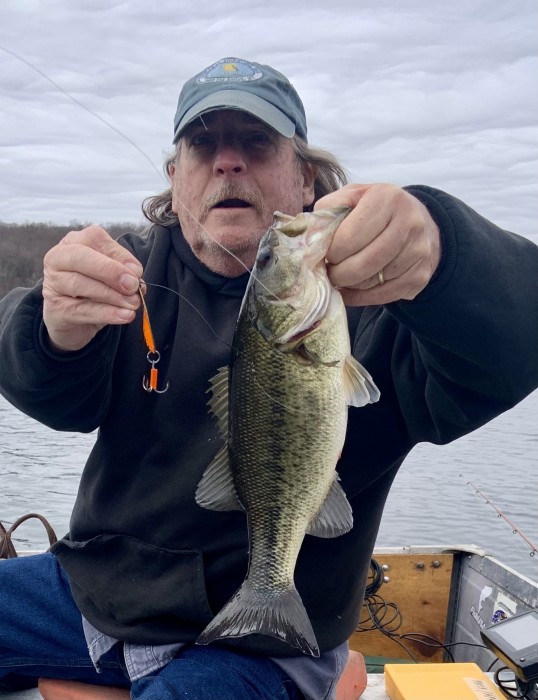 Photo of Bass Caught by John with Mepps Little Wolf in New Jersey