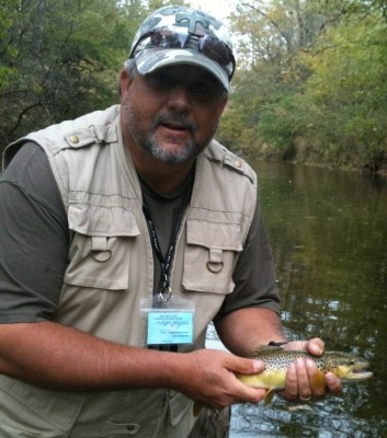 Photo of Trout Caught by Gary with Mepps Spin Flies in Ohio