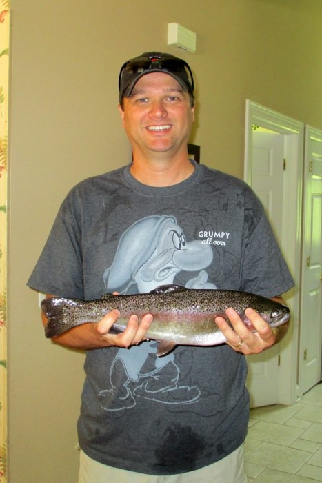 Photo of Trout Caught by Bill with Mepps XD in New Jersey