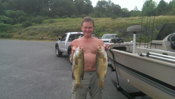 Photo of Bass Caught by Brian with Mepps XD in New York