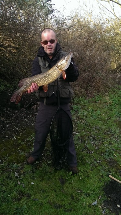 Photo of Pike Caught by Farid with Mepps Musky Killer in United Kingdom