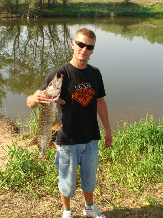 Photo of Pike Caught by Maciej with Mepps Black Fury in Poland