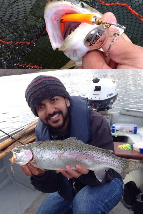 Photo of Trout Caught by Mukhled with Mepps Flying C in United Kingdom