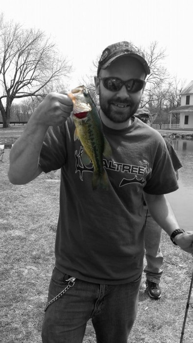Photo of Bass Caught by Patrick with Mepps Aglia & Dressed Aglia in Maryland