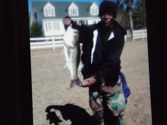 Photo of Bass Caught by Robert with Mepps Aglia Streamer in South Carolina