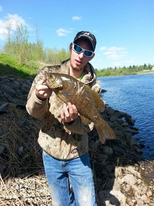Photo of Bass Caught by Quinton with Mepps Syclops in New York