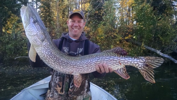 Photo of Pike Caught by John with Mepps Giant Killer Sassy Shad in Northwest Territories