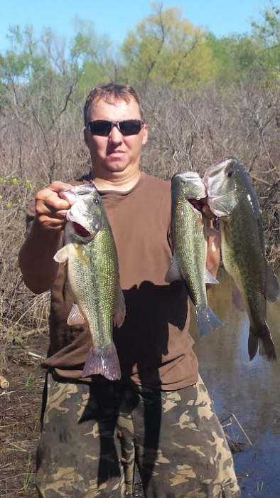 Photo of Bass Caught by Jeremy with Mepps Aglia & Dressed Aglia in Oklahoma