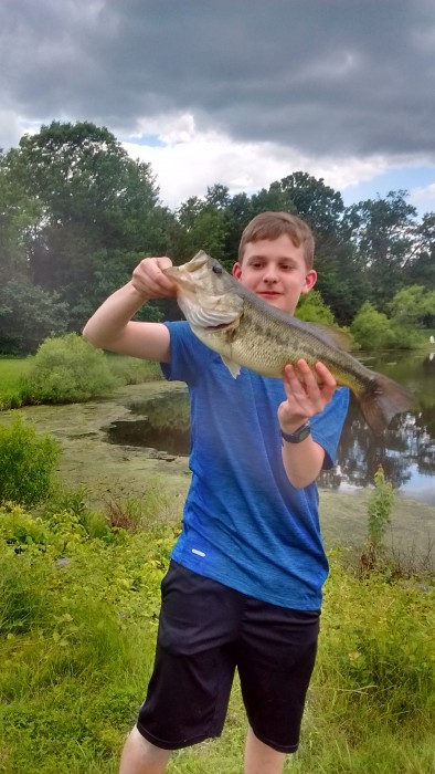 Photo of Bass Caught by William with Mepps  in Virginia