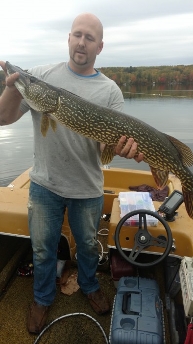 Photo of Pike Caught by Jason with Mepps Giant Killer in Minnesota