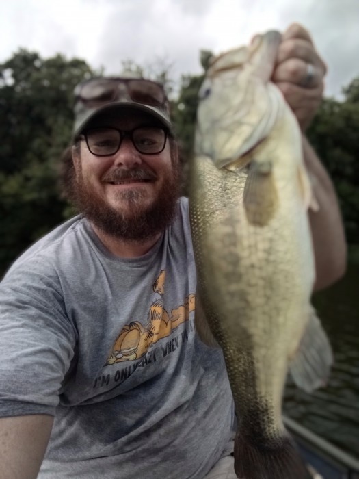 Photo of Bass Caught by Joshua with Mepps Aglia Tandem in Kansas