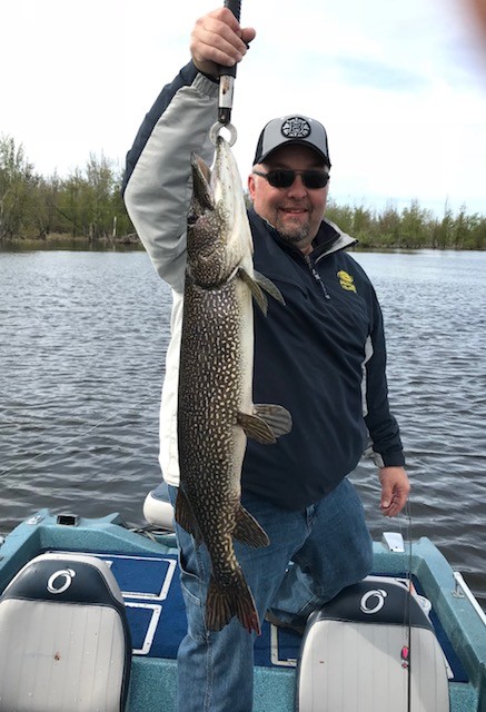 Photo of Pike Caught by Eric with Mepps Aglia-e in Vermont