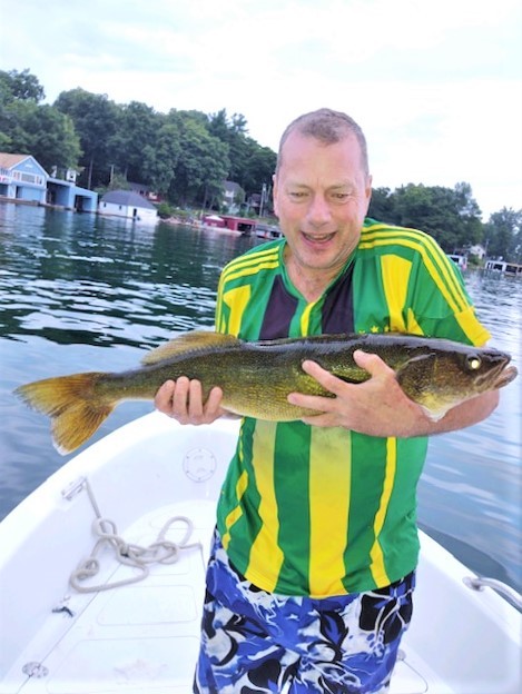 Photo of Walleye Caught by PATRICK with Mepps Aglia Long in New York