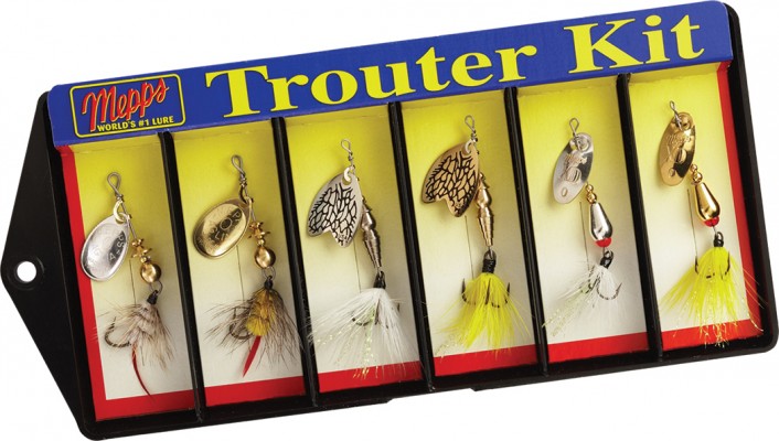 Trouter Kit - Dressed #0 Lure Assortment
