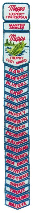 Mepps Master Angler Patches