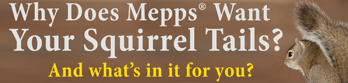 Why Does Mepps Want Your Squirrel Tails?