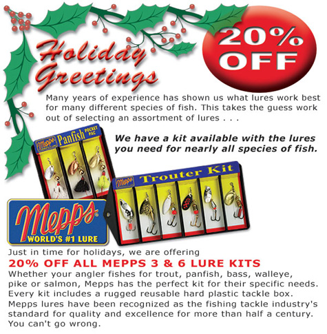 20% Off all 3 and 6-Lure Kits