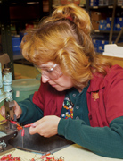 A Mepps Employee Clipping Spinner Beads