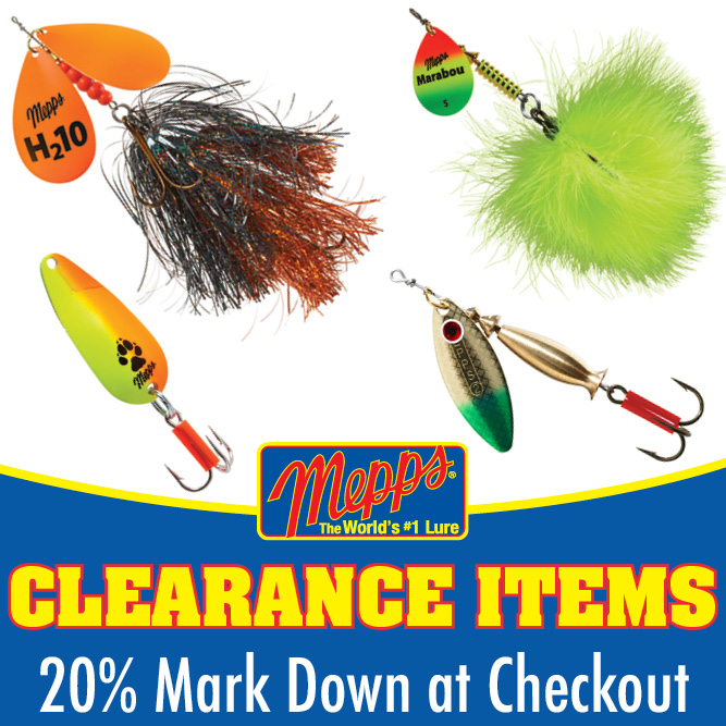 Clearance Outlet - Shop Clearance Fishing Products