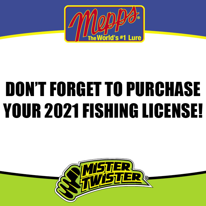 Don't Forget Your 2021 Fishing License