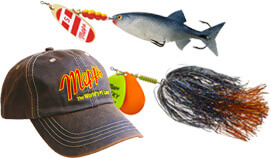 Mepp's Aglia Plain Treble Fishing Lure, 1/4-Ounce, Rainbow Trout, B3 RBT