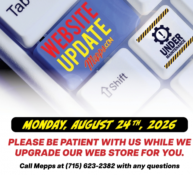 Please be patient while we update our web store