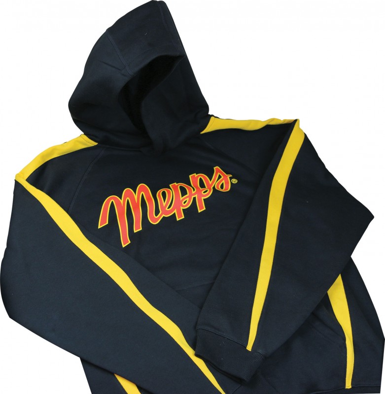 Mepps Black Hoodie Sweatshirt - Fleece-lined Pullover - Order Today