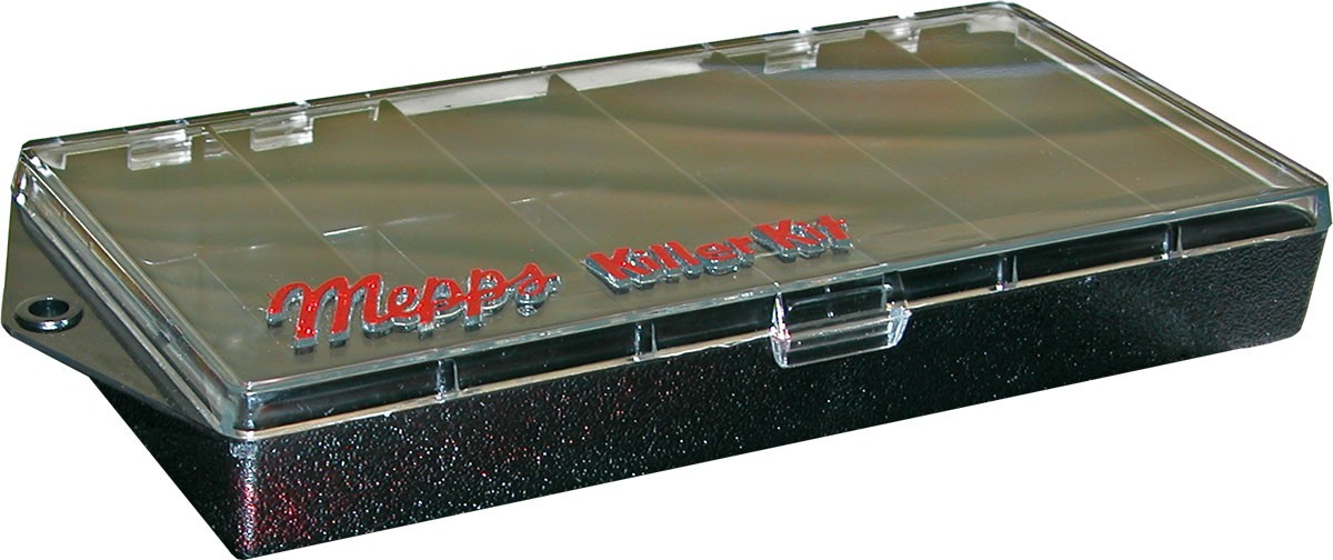 Mepps Lure Kit Boxes - 6 Compartment Fishing Tackle Box