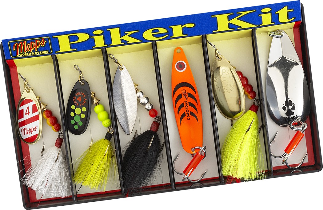 Piker Kit - Plain and Dressed Lure Assortment Fishing Lure