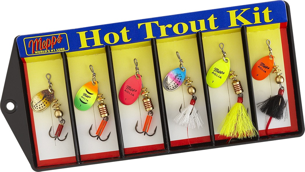 Trouter Kit - #0 and #1 Aglia Assortment Fishing Lure