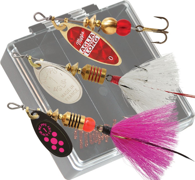 Assorted Trout Pocket Pac - #0 Aglia Long and #1 Aglia and Black