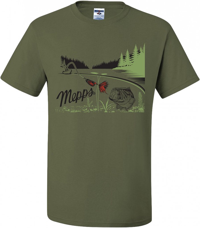 Mepps Black Fury Bass T-shirt - Order Today