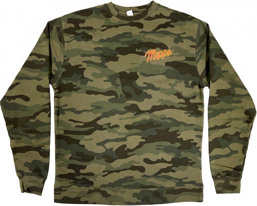 Mepps Camouflage Crewneck Sweatshirt - Order Today