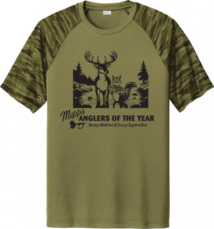Mepps Squirrel and Deer AOY T-Shirt - Order Today