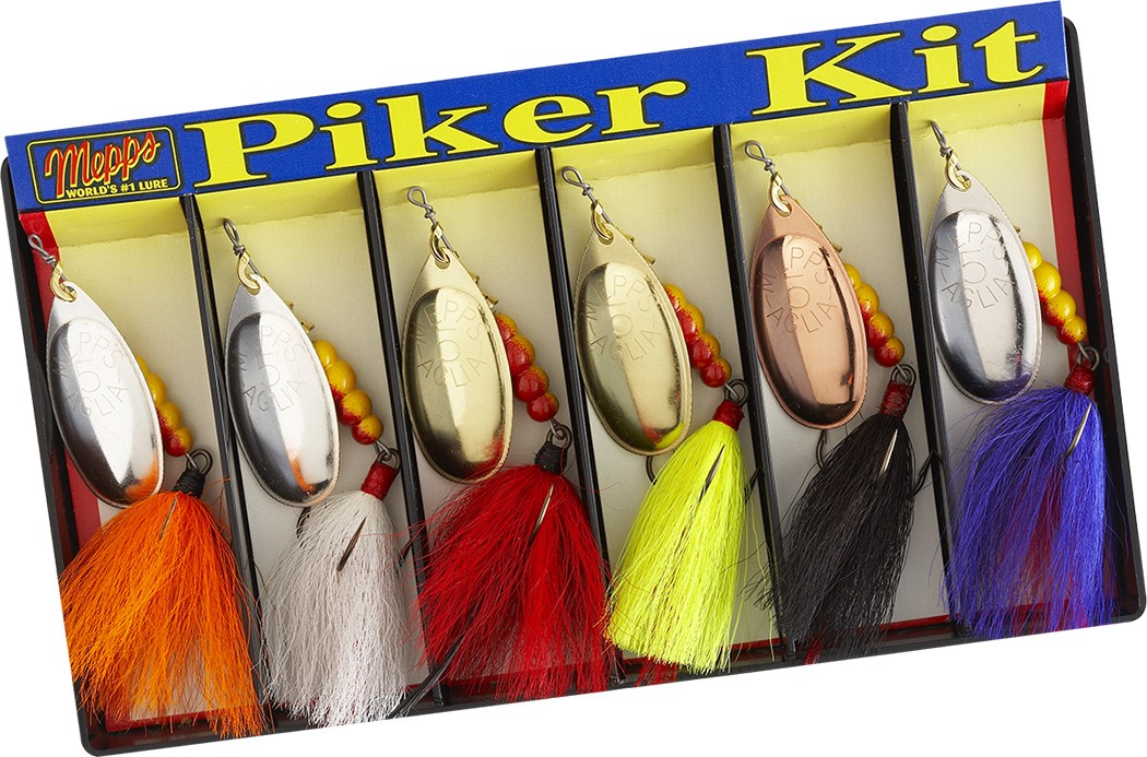 Piker Kit - Dressed #5 Aglia Assortment Fishing Lure | Mepps