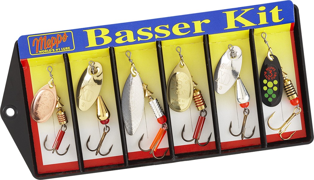 Basser Kit - Plain Lure Assortment Fishing Lure | Mepps