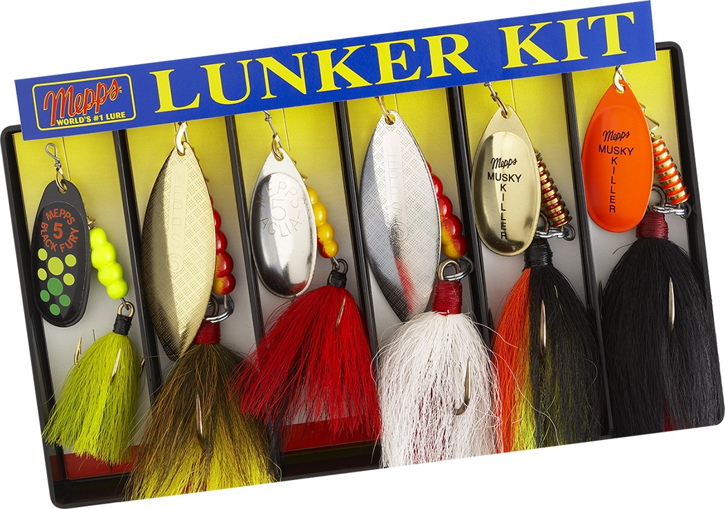 Lunker Kit - Dressed Lure Assortment Fishing Lure | Mepps