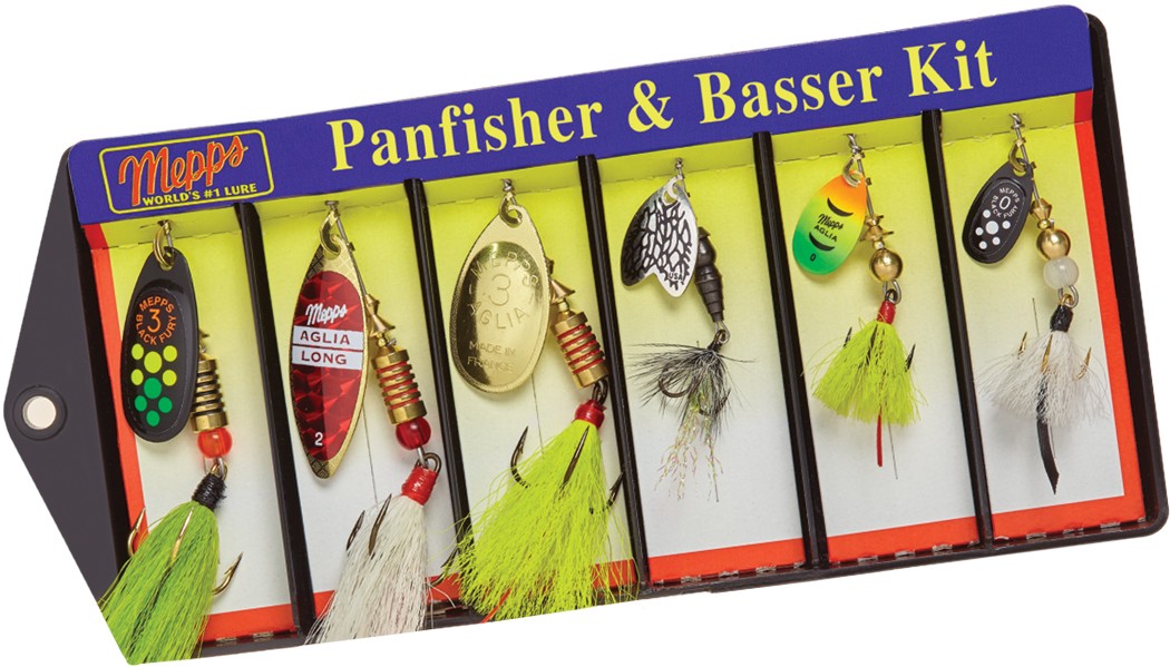 Basser & Panfisher Kit - Dressed Lure Assortment | Mepps