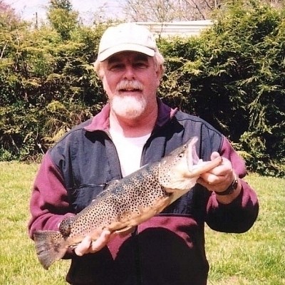 Photo of Trout Caught by Bob with Mepps Aglia Ultra Lites in North Carolina