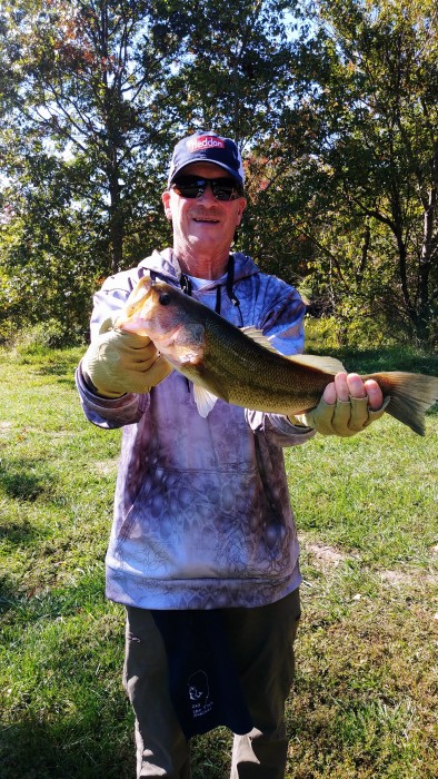 Photo of Bass Caught by John with Mepps Comet Mino in Delaware