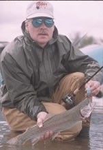 Photo of Trout Caught by Mike with Mepps Aglia & Dressed Aglia in Wisconsin