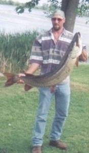 Photo of Musky Caught by Rick with Mepps Musky Killer in Ohio
