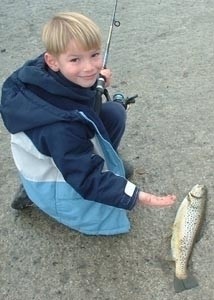 Photo of Trout Caught by Brian with Mepps  in Ireland