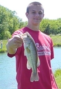Photo of Bass Caught by Juice with Mepps  in Ohio