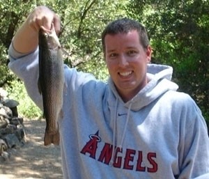 Photo of Trout Caught by Jason with Mepps Aglia Long in California