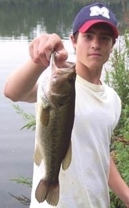 Photo of Bass Caught by Nick with Mepps Comet Mino in Ohio