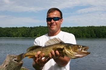 Photo of Walleye Caught by Rich with Mepps  in Ohio