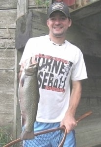 Photo of Trout Caught by Jeese with Mepps See Best Plain Treble Hook in Wisconsin